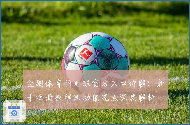 企鹅体育羽毛球官方入口详解：新手注册教程及功能亮点深度解析