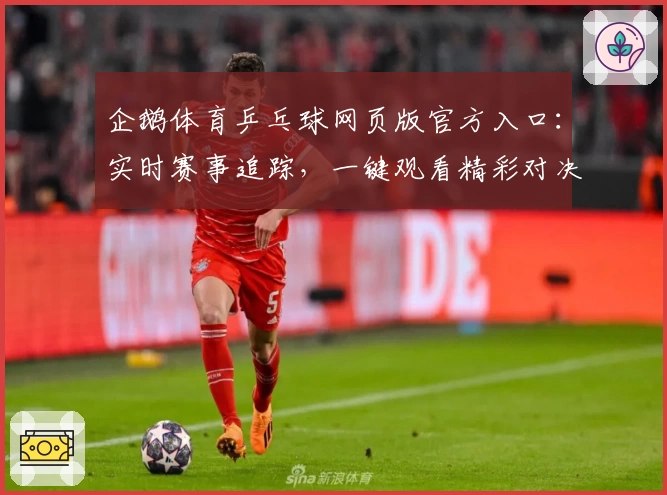 企鹅体育乒乓球网页版官方入口：实时赛事追踪，一键观看精彩对决